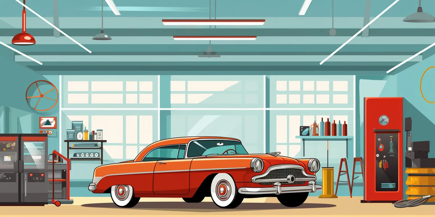 Reklama warsztatu samochodowego