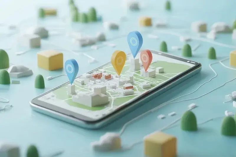 Google Maps jak zrobić pinezkę?