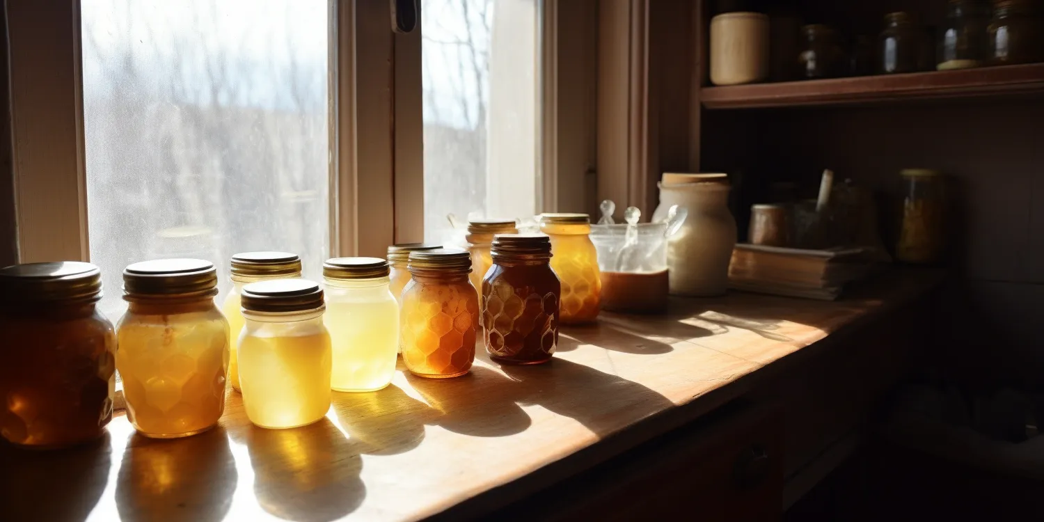 Miód gryczany z czego jest