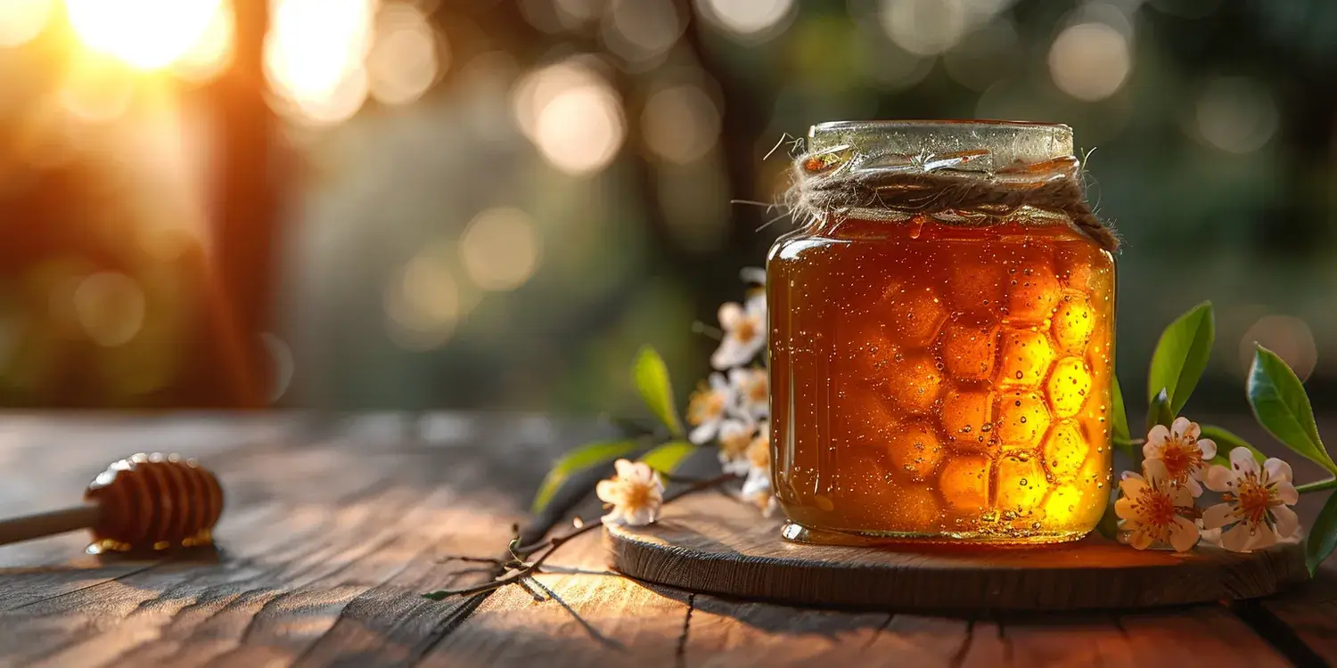 Miód malinowy a cukier