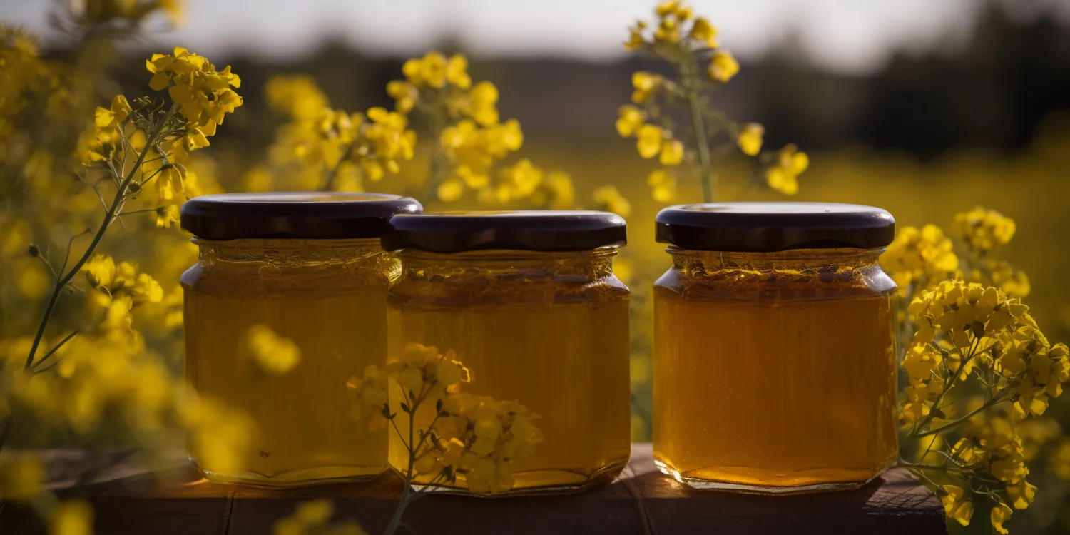 Miód rzepakowy - kiedy zbiór?