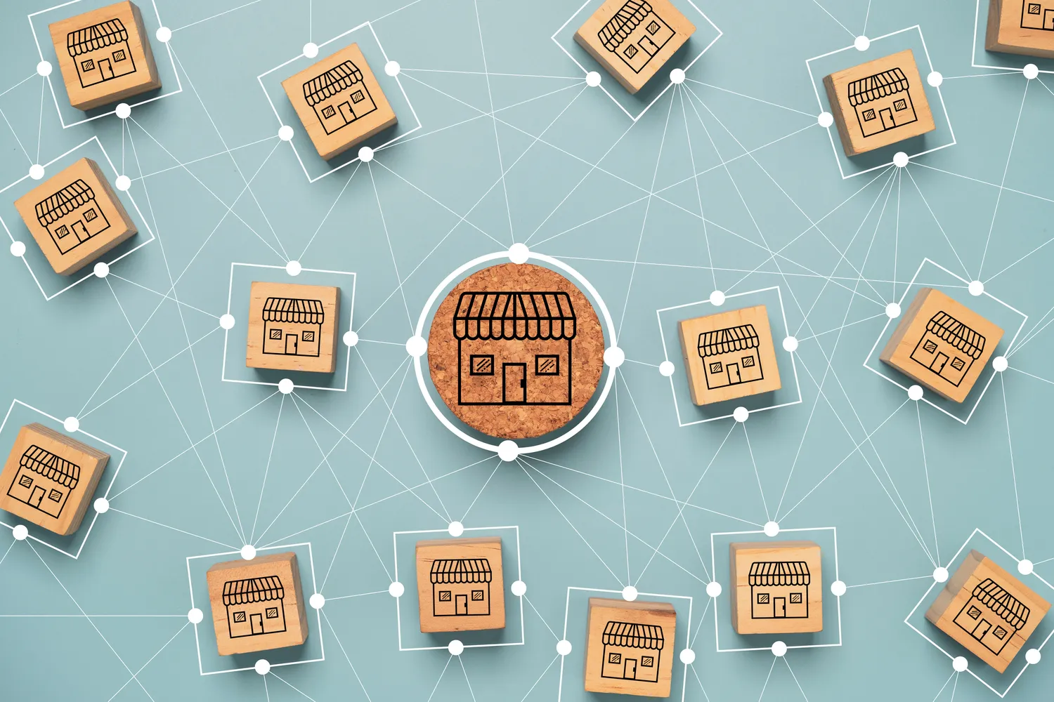 Sklepy spożywcze na franczyzę