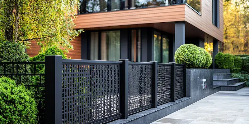 Moderne Zäune Polen