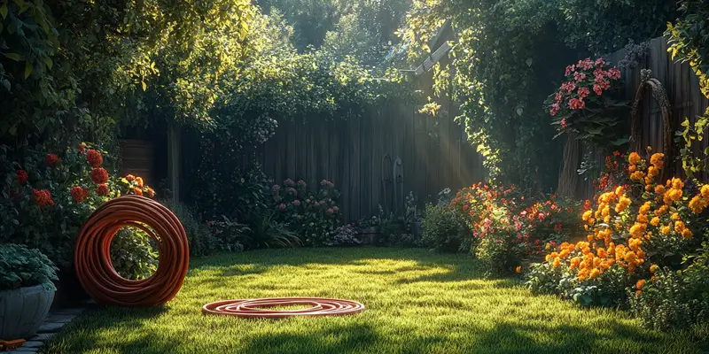 Jak działa wózek na wąż ogrodowy?