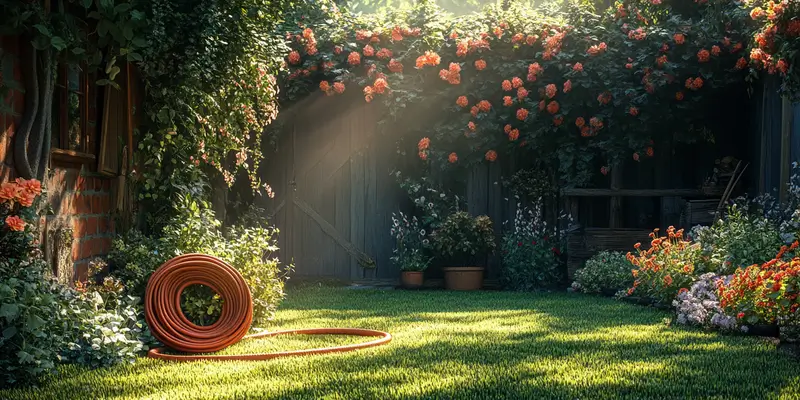 Jak ukryć wąż ogrodowy?